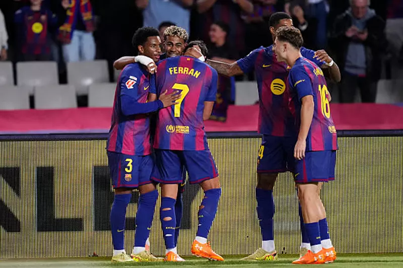 تعادل مثير بين برشلونة وكلوب بروج في أبطال أوروبا