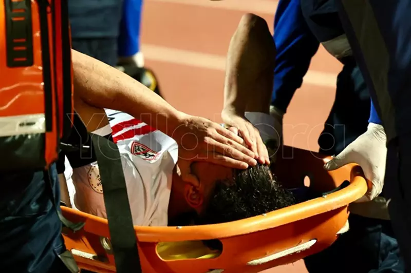 طبيب الزمالك يعلن تفاصيل إصابة دونجا بعد مباراة زيسكو